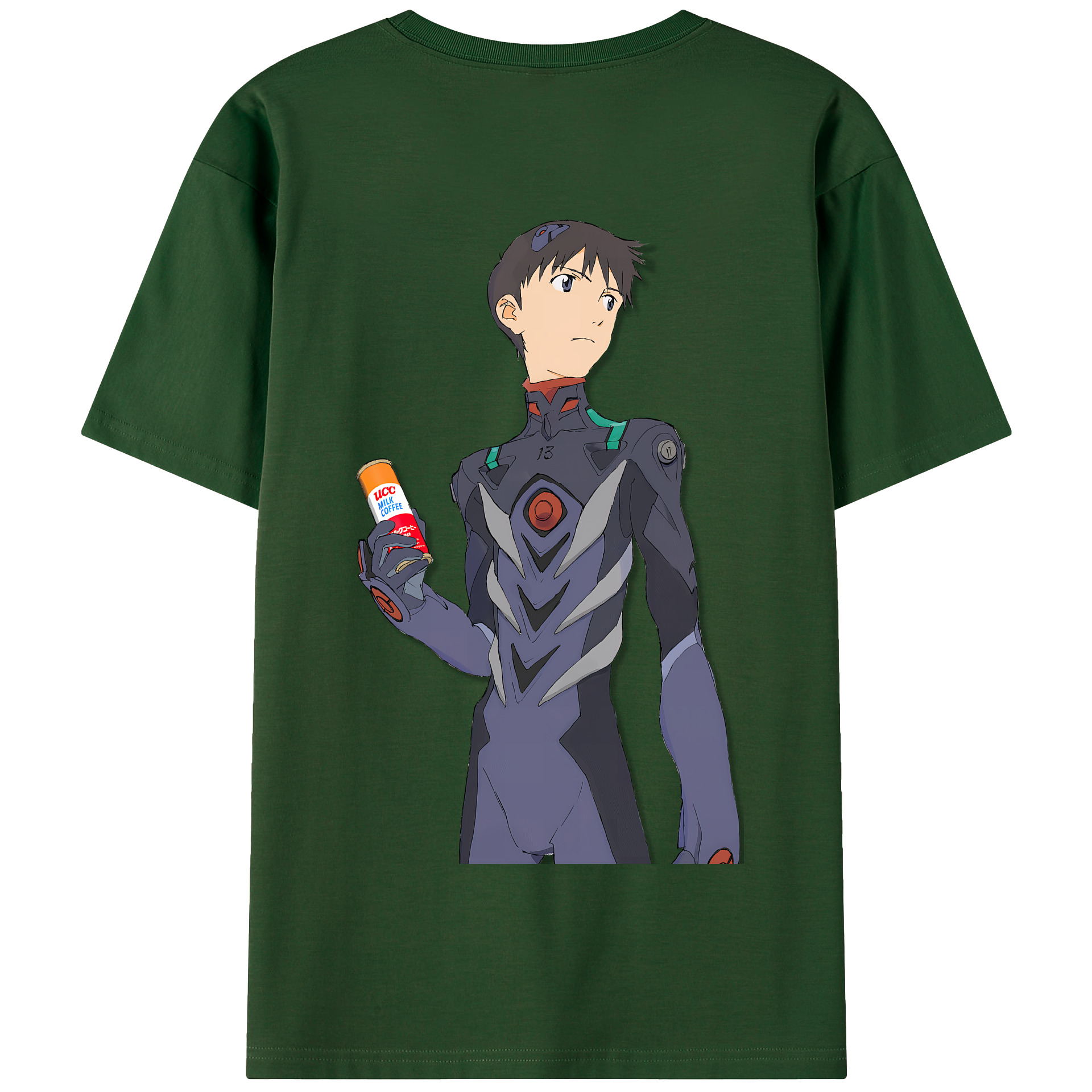 （画像用） EVA 新世紀エヴァンゲリオン 綿100％半袖Tシャツ（背面プリント）